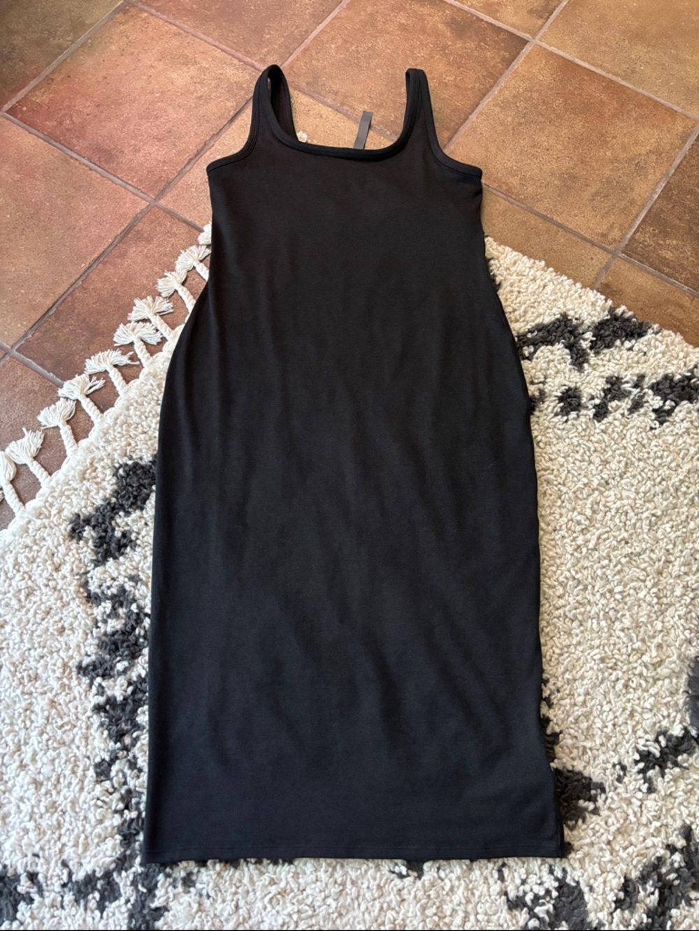 Vuori Black Tank Dress